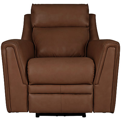 Parker Knoll Carolina Semi-Aniline Leather Recliner Armchair, Como Mink Parker Knoll Carolina Semi-Aniline Leather Recliner Armchair, Como Mink